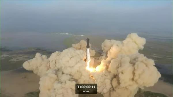 看SpaceX的星际飞船在4分钟内解体