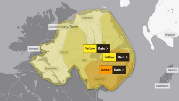 Met Office weather warnings for the UK on Tuesday, 31 October 2023