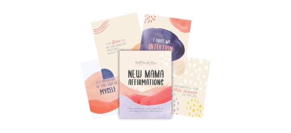 Fourth Trimester Mama New Mama Affirmations cards set